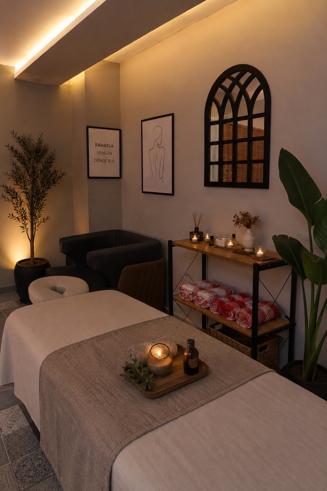 Spa- & Massageraum — ruhige Atmosphäre